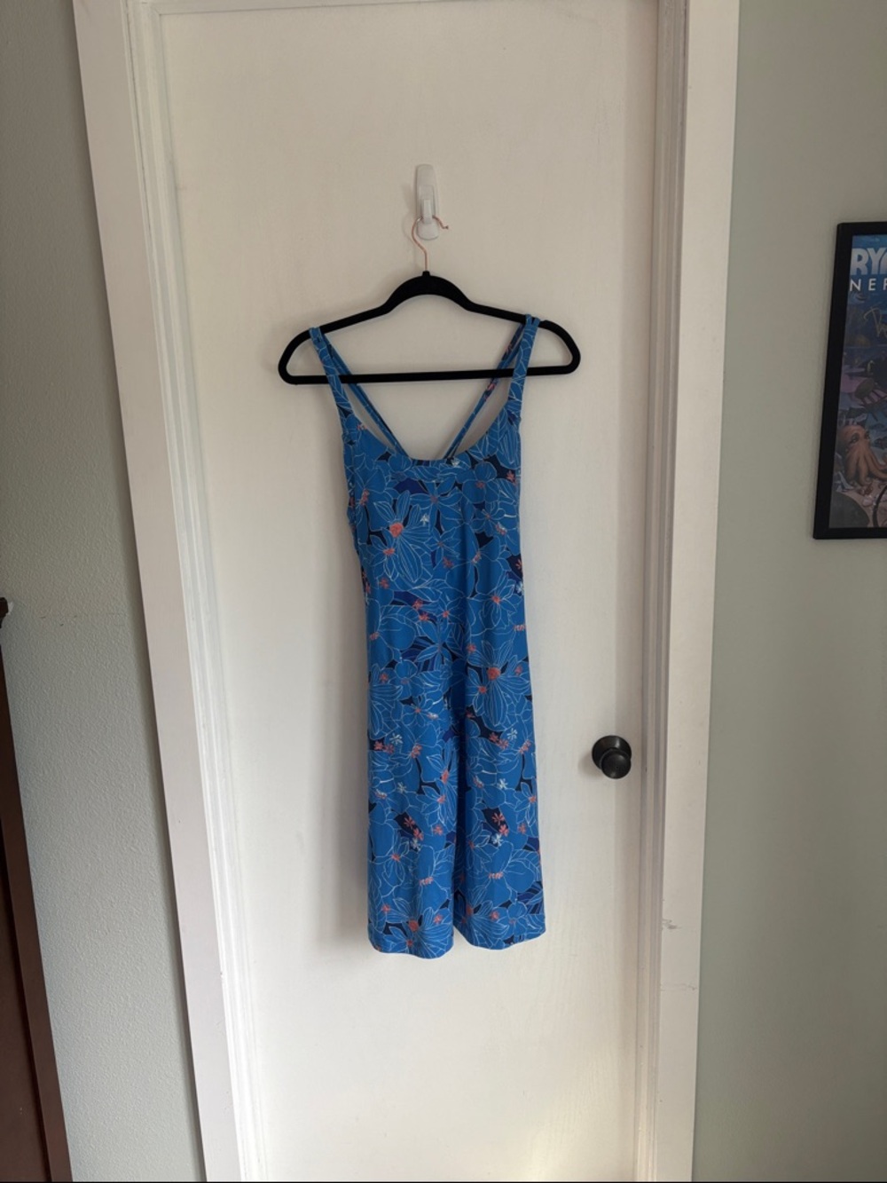 Title Nine Blue Floral Sundress Bodysuit